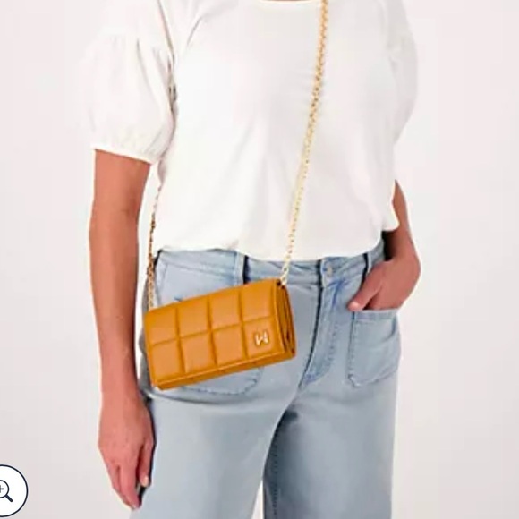 House of Want HOW We Browse Wallet Crossbody in The Color Toffee! - Picture 1 of 9